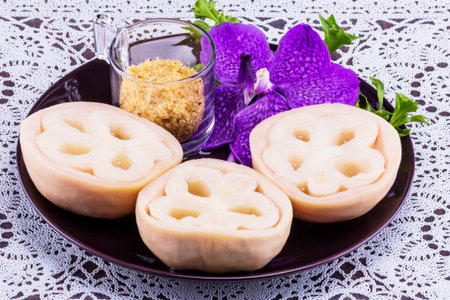 Santol sweet fruit from Thailand Asiaの写真素材