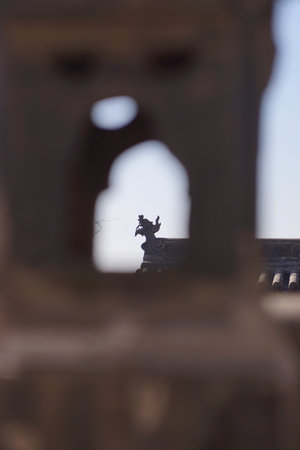 Ancient courtyardの写真素材