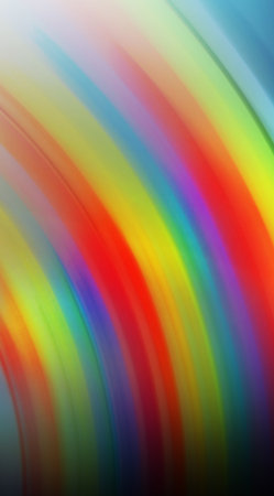 the vertical transition colorful rainbow, high contrast abstract backgroundの写真素材
