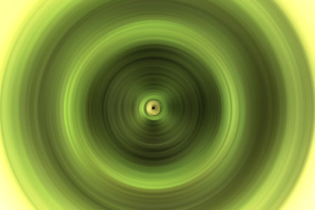 Abstract background of colorful spin radial motion blur, reminiscent of green cakeの写真素材