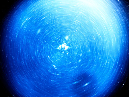 the Abstract space, cosmos, universe background with floating dust and blurred stars