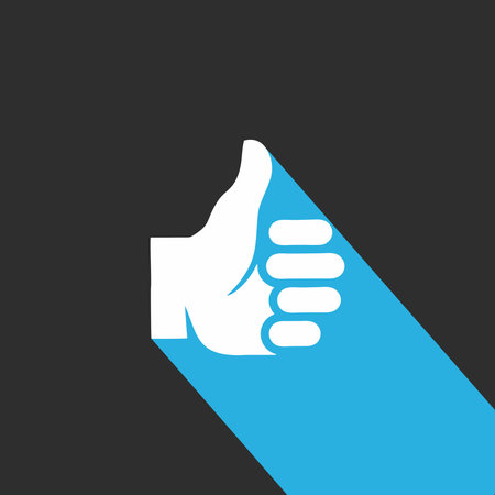 real silhouette like iconのイラスト素材