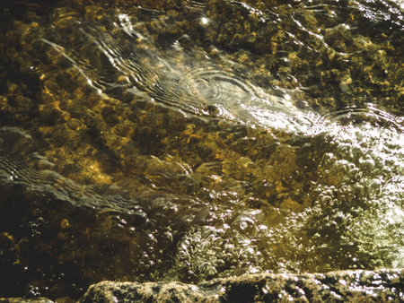 the close up water wave texture