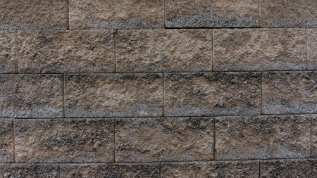 A brick wall backgroundの写真素材
