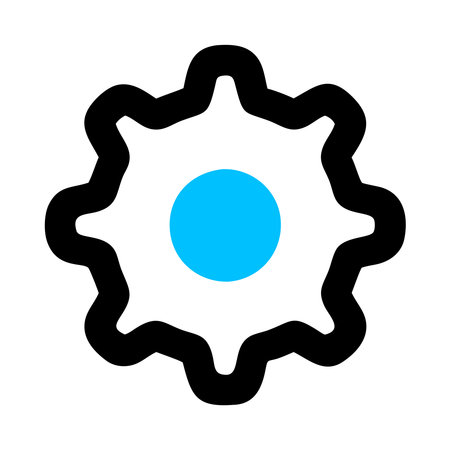 settings, gear, configure, preferencesSettings Gear Icon.のイラスト素材