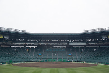 Koshien stadium.のeditorial素材