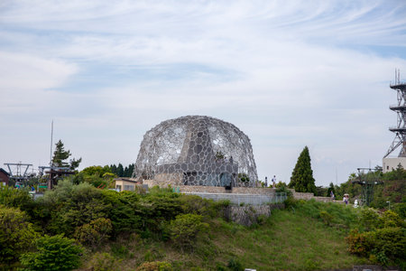 Rokko Garden Terrace, MT. Rokko. The best viewpoint.のeditorial素材
