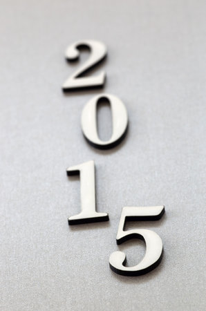 Happy new year 2015の写真素材