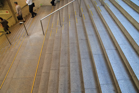 Stairs of the station, Tokyo