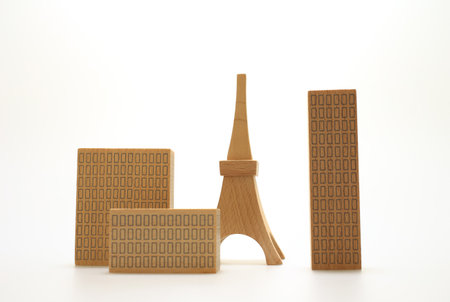 Miniature buildingsの写真素材