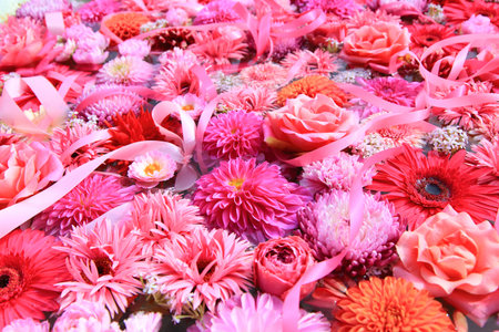 Flower Arrangement Pink Flowers
