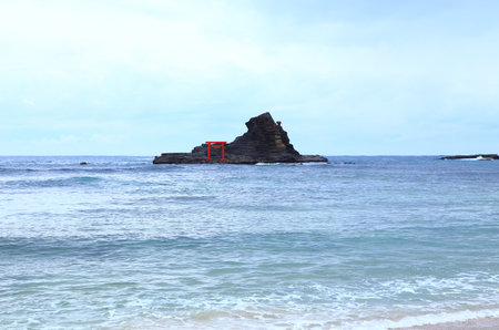 Moriya Beach In Chibaの写真素材 イメージマート