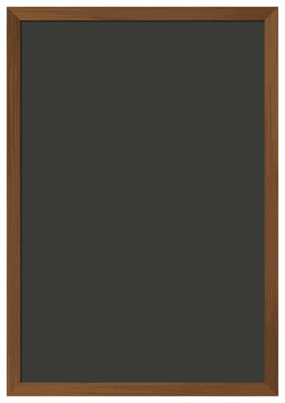 Wooden-framed chalkboard / vertical positionのイラスト素材