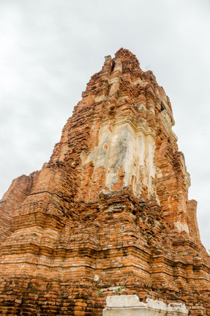 Buddhist ruins of Thailandの写真素材