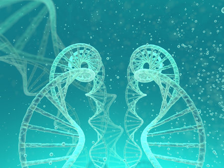 DNA imageの写真素材