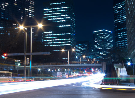 Night of Metropolisの写真素材