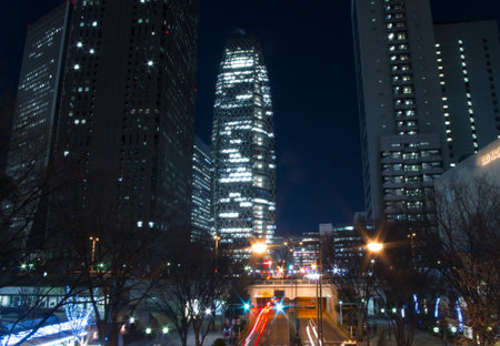 Night of Metropolisの写真素材