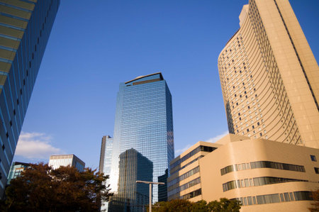 High-rise buildingの写真素材