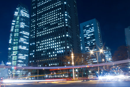 Night of Metropolisの写真素材