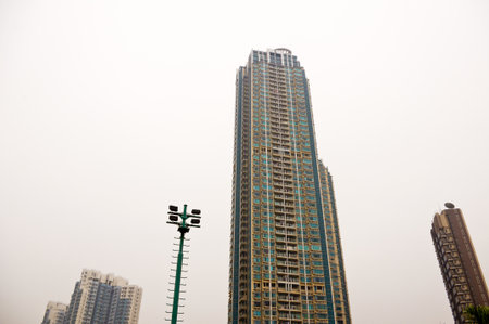 Hong Kong apartmentのeditorial素材