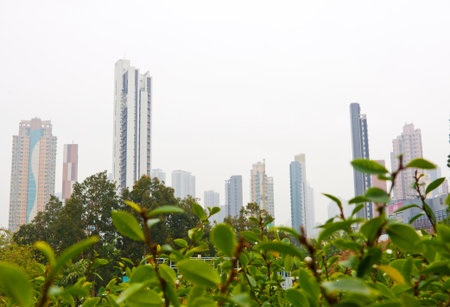 Hong Kong apartmentのeditorial素材