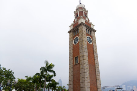 clock tower of Hong Kongのeditorial素材