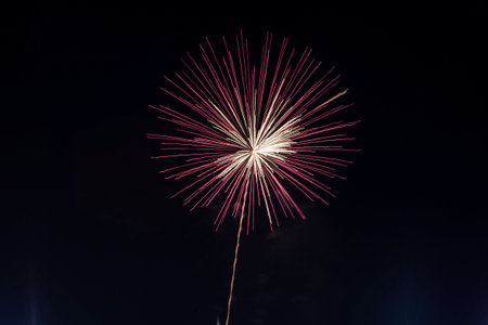 fireworkの写真素材