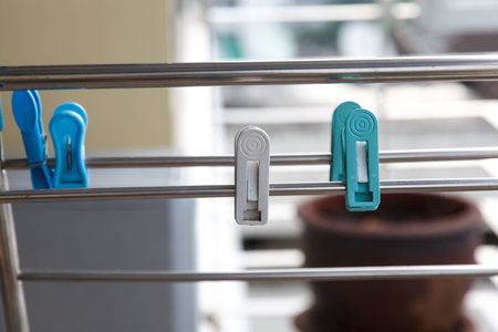 Clothes clip.の写真素材