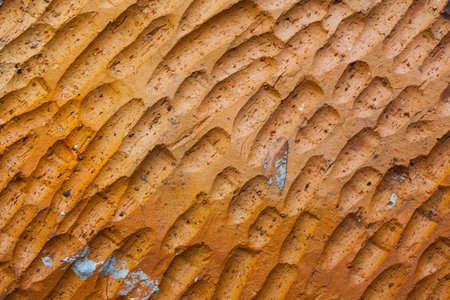 Earthenware wallの写真素材