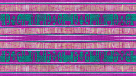 colour Thai silk with elephant symble.
