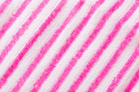 fabric purple line and white background.の写真素材