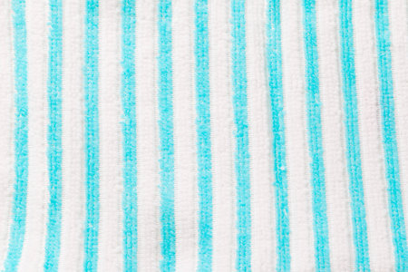 fabric blue line and white background.の写真素材