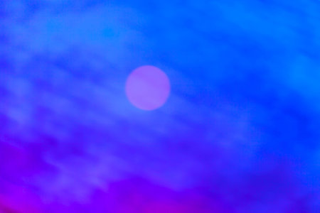 abstract bokeh color background.の写真素材