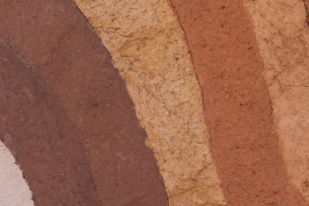 Seamless texture - clay soil.の写真素材