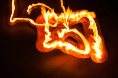 Flame Light Abstract background.