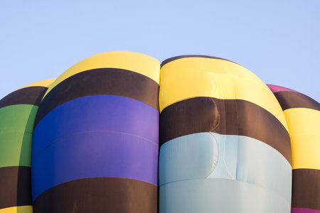 Colorful hot air balloon.の写真素材