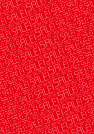 Background material for sale, vertical, redのイラスト素材
