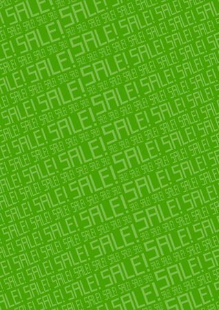 Background material for sale, vertical, greenのイラスト素材