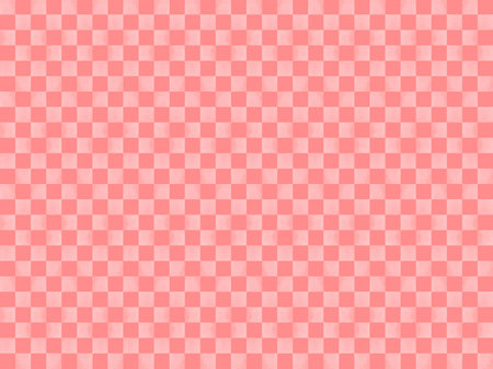 Illustration of material for background of checkered pattern (Light pink).の写真素材