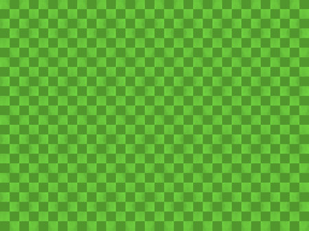 Illustration of material for background of checkered pattern (Light green).の写真素材