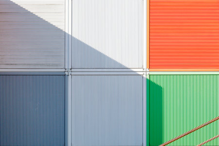 Colorful wallsの写真素材