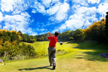 Golf courseの写真素材