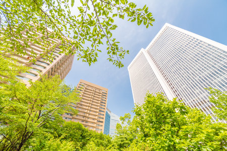 New Green Building Countyの写真素材