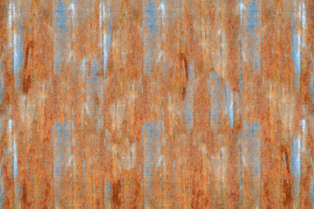 Rusty Tin Wall background.