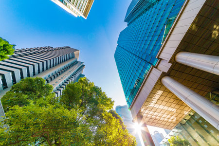 City buildingsの写真素材
