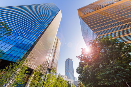 City buildingsの写真素材