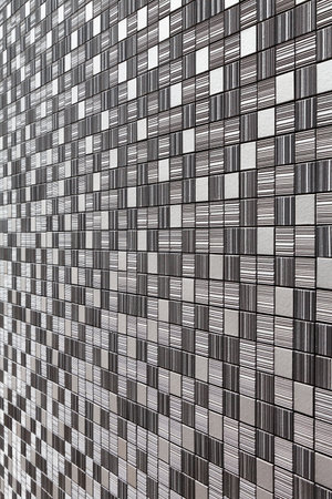 Fine tile wallの写真素材