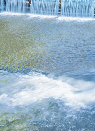 Cold river flow