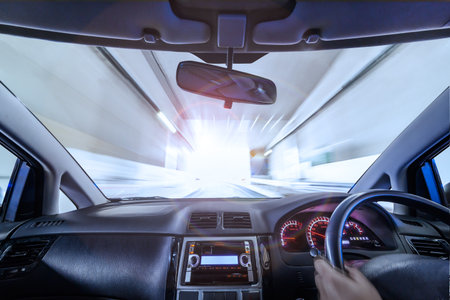 View from the driver's seat