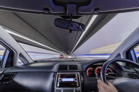 View from the driver's seat
